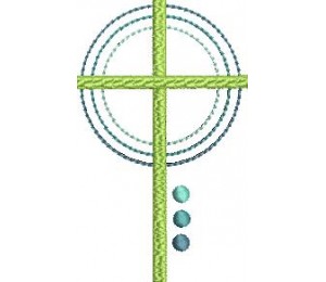 Stickdatei - Kreuz 4